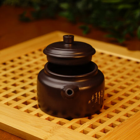 Исинский чайник Дэ Чжун "Колокол добродетели" 200 мл. - фото 4
