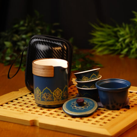 Походный чайный набор "Весенний лотос" (5 предметов) - фото 1