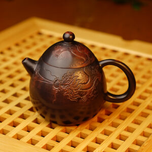 Нисинский чайник из Гуанси Лун Дан, Нисин Тао керамика 230 мл.