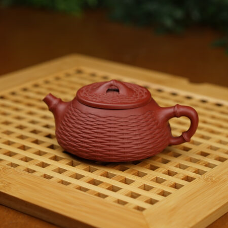 Исинский чайник Ши Пяо "Плетенный бамбук" 200 мл. - фото 1