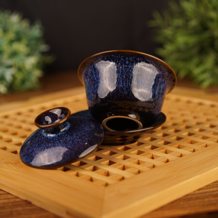 Гайвань, керамика Дэхуа "Лазурное небо" 100 мл. - фото 2