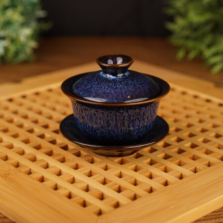 Гайвань, керамика Дэхуа "Лазурное небо" 100 мл. - фото 1