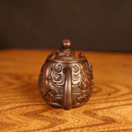 Чайник Лун Дан "Драконье яйцо", керамика Цзяньшуй 220 мл. - фото 3