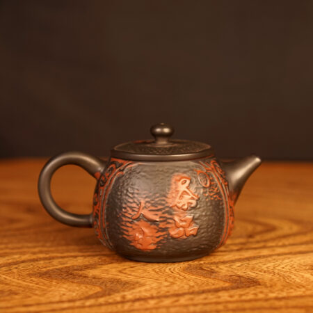 Чайник Цзинлань "Лотос на колодце", керамика Цзяньшуй 250 мл. - фото 2