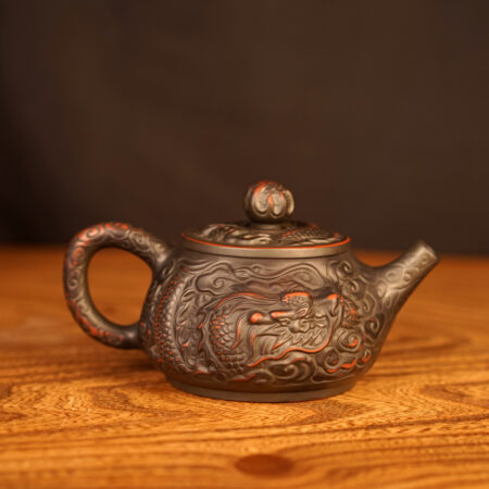 Чайник Ши Пяо "Драконий след", керамика Цзяньшуй 220 мл. - фото 2