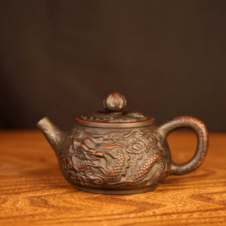 Чайник Ши Пяо "Драконий след", керамика Цзяньшуй 220 мл. - фото 1